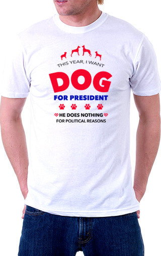 Dog For President Unisex T-Shirt
