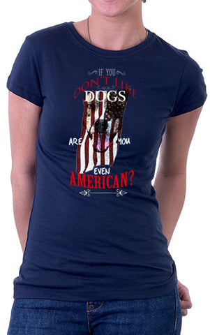 Dogs And America Women's Fit T-Shirt