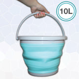 10 Litre Collapsible Silicone Bucket