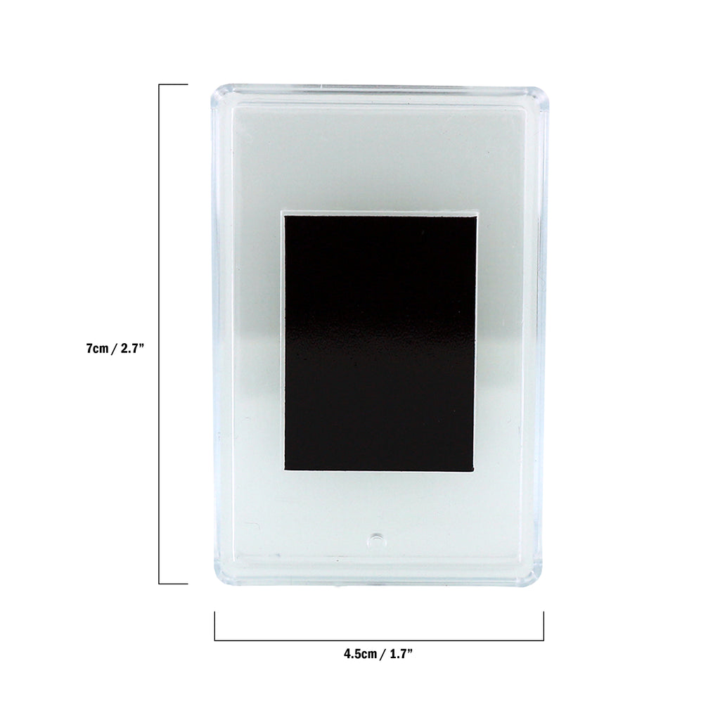 10x Premium Quality Clear Acrylic Blank Photo Fridge Magnets 50 x 35 mm