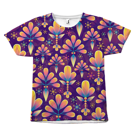 Floral Classic Design All Over Tees